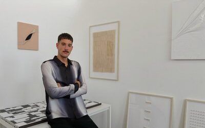 Alberto Gil Cásedas, ganador de la beca de artes plásticas y visuales “Casa Velázquez” que organiza la Diputación de Zaragoza