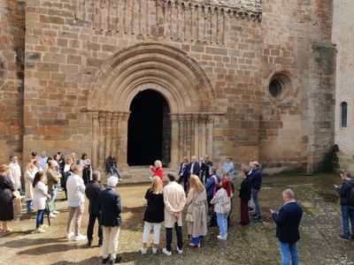 El monasterio de Veruela recibió en 2024 más de 45.000 visitantes, un 12% más que el año anterior