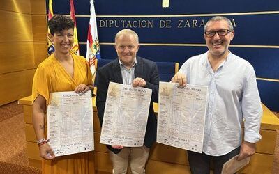 El órgano de Ainzón protagoniza el primer festival Organalia Mundi que tendrá lugar en la localidad este fin de semana