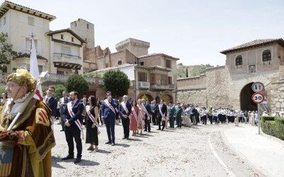 La DPZ acompaña a los vecinos de Daroca en la tradicional celebración de los Corporales 2025