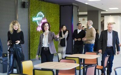 La DPZ remodela la cafetería de la residencia Pignatelli, más adaptada al encuentro y convivencia de los estudiantes