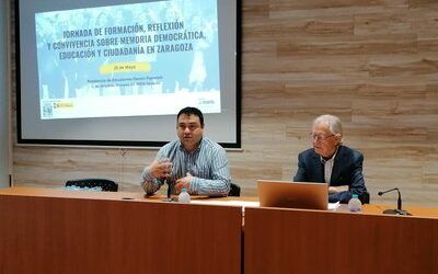 La Diputación de Zaragoza y la Fundación Cives celebran una jornada de Memoria Democrática para docentes