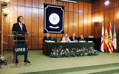 La UNED de Calatayud inicia un nuevo curso con más de 4.000 estudiantes y una aportación de la Diputación de Zaragoza de 562.000 euros