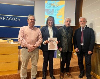 La sala de exposiciones Ignacio Zuloaga de Fuendetodos acoge obras del Premio Nacional de Arte Gráfico, Jorge Castillo