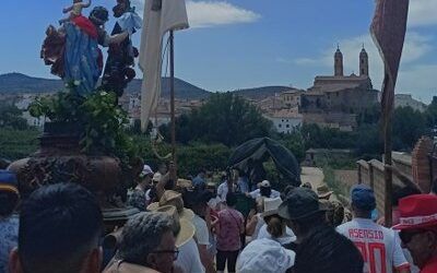 Munébrega celebra este domingo San Cristóbal con su característico Ton, fiesta de interés turístico de Aragón