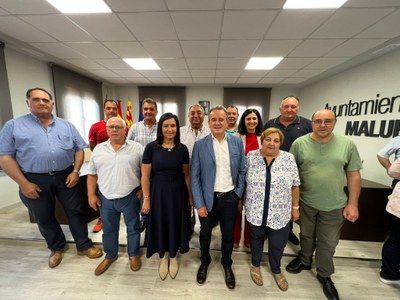 Sánchez Quero asegura que la DPZ colaborará en la reparación de los daños ocasionados por las tormentas en los municipios del partido judicial del Calatayud