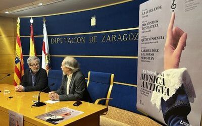 El Festival de Música Antigua de la DPZ vuelve a la iglesia de Santa Isabel desde este miércoles con La Guirlande, Los Músicos de su Alteza, Quinta Essencia y Gabriel Díaz & Alfonso Sebastián
