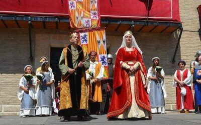 Borja recrea durante todo el fin de semana la entrada de los Reyes Católicos a la localidad con más de 40 actividades