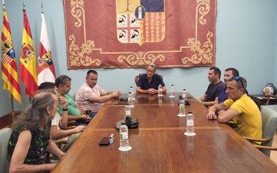 Sánchez Quero se reúne con el comité de empresa de Bosal y le muestra “el apoyo total” de la DPZ a los trabajadores