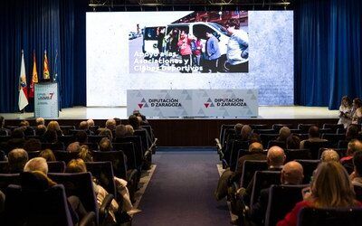 La DPZ moderniza el salón de actos de la residencia Pignatelli para potenciarlo como espacio para congresos y eventos