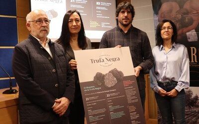 Las IV Jornadas de la Trufa Negra de la Provincia de Zaragoza se consolidan con un programa integral que une formación, mercado y alta gastronomía