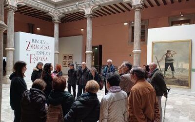 La exposición de la DPZ “Imagen de Zaragoza, espejo de España” encara su recta final en el palacio de Sástago superando las 60.000 visitas