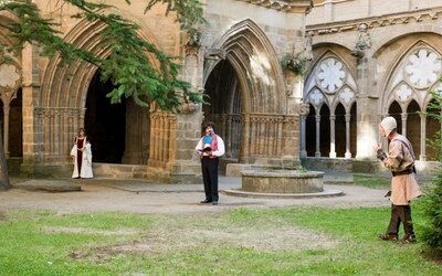 El programa Veruela Estival de la DPZ continúa en julio con visitas teatralizadas en torno a Bécquer todos los jueves