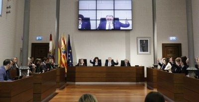 La Diputación de Zaragoza insta al Gobierno de Aragón a aceptar la condonación de deuda y destinarla a mejorar servicios públicos e invertir en la provincia zaragozana