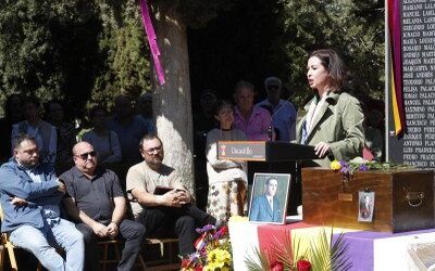 La Diputación de Zaragoza se suma al homenaje a Antonio Plano, alcalde de Uncastillo y vicepresidente de la DPZ torturado y fusilado al inicio de la Guerra Civil