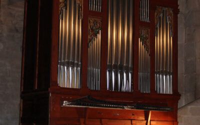 La DPZ organiza un concierto con el órgano restaurado de la iglesia de Santa María de la Corona de Ejea en el Monasterio de Veruela