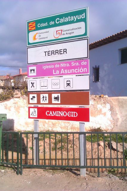 La Diputación Provincial de Zaragoza señaliza el Camino del Cid en la provincia para potenciar y dar a conocer la ruta