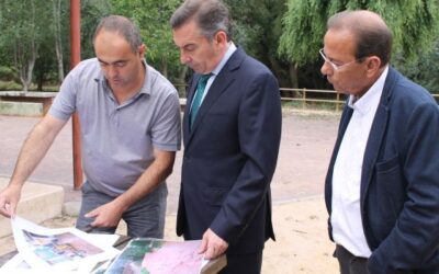 Beamonte visita las localidades de Brea, Illueca y Calatayud tras las tormentas