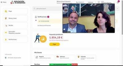 LA DPZ CELEBRA UNA JORNADA ONLINE PARA DAR A CONOCER A LOS AYUNTAMIENTOS SU NUEVA OFICINA VIRTUAL TRIBUTARIA, MÁS FÁCIL Y RÁPIDA