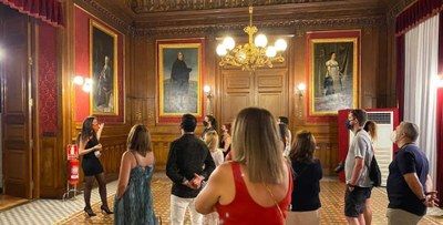 LA DIPUTACIÓN DE ZARAGOZA SE SUMA A LA CELEBRACIÓN DE LA NOCHE EN BLANCO CON VISITAS GUIADAS AL PALACIO DE SÁSTAGO
