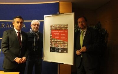 Destacados autores participarán en una nueva edición del ciclo «Conversaciones con el autor» en doce localidades zaragozanas