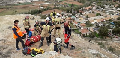 LOS BOMBEROS DE LA DIPUTACIÓN DE ZARAGOZA VUELVEN A HACER HORAS EXTRA PARA CUBRIR LAS VACANTES QUE HAY EN LA PLANTILLA