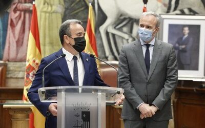 LA DPZ Y EL AYUNTAMIENTO DE ZARAGOZA FIRMAN EL NUEVO CONVENIO SOBRE BARRIOS RURALES Y PRESTACIÓN DE SERVICIOS PARA LA PROVINCIA