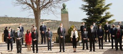 LOS REYES VISITAN FUENDETODOS EN EL ACTO CENTRAL DEL 275 ANIVERSARIO DEL NACIMIENTO DE GOYA