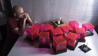 PABLO PÉREZ PALACIO GANA LA BECA DE ARTES PLÁSTICAS Y VISUALES CASA VELÁZQUEZ CONCEDIDA POR LA DPZ CON UN PROYECTO DE SUPERPOSICIONES