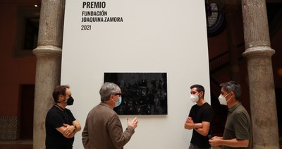 LA DIPUTACIÓN DE ZARAGOZA CONCEDE EL V PREMIO DE ARTE JOAQUINA ZAMORA AL ARTISTA JORGE ISLA POR SU OBRA ‘LE REFLET IX’