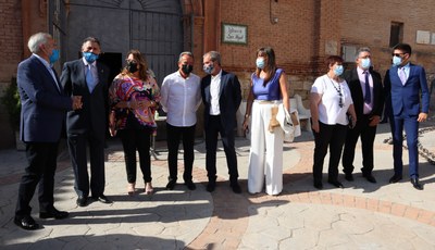 SÁNCHEZ QUERO ASISTE A LA ENTREGA DE LA MEDALLA DE ORO DE VILLAFELICHE Y EL PREMIO TREVILLANO A FERNANDO SIMÓN