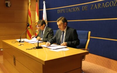 La Fundación Parque Científico Tecnológico Aula Dei y la DPZ colaboran para potenciar la investigación aplicada a la empresa en el sector agroalimentario de Zaragoza