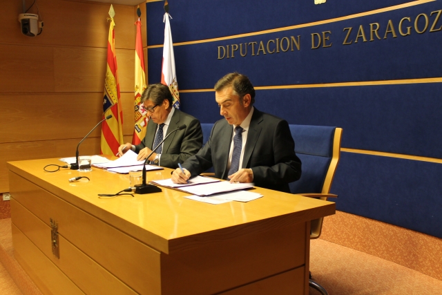 La Fundación Parque Científico Tecnológico Aula Dei y la DPZ colaboran para potenciar la investigación aplicada a la empresa en el sector agroalimentario de Zaragoza