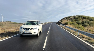 LA DIPUTACIÓN DE ZARAGOZA TERMINA LAS OBRAS DE MEJORA DEL FIRME DE DIEZ TRAMOS DE CARRETERA DE LAS CINCO VILLAS