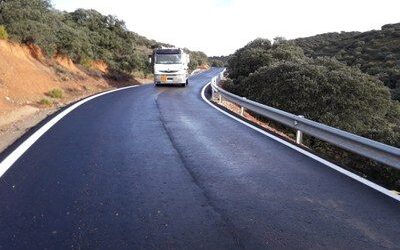 LA DIPUTACIÓN DE ZARAGOZA TERMINA LA MEJORA DEL FIRME DE LA CARRETERA QUE CONECTA ARIZA Y BORDALBA TRAS UNA INVERSIÓN DE 210.000 EUROS