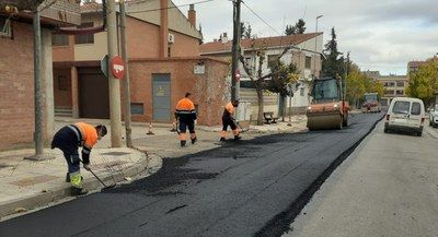 LA DIPUTACIÓN DE ZARAGOZA COMIENZA LAS OBRAS DE MEJORA DEL FIRME DE LA CARRETERA PROVINCIAL QUE CONECTA LA ALMUNIA Y ALPARTIR