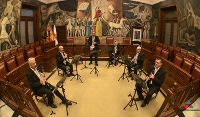EL GRUPO INSTRUMENTAL DE LA DIPUTACIÓN DE ZARAGOZA OFRECE ESTE DOMINGO UN CONCIERTO VIRTUAL CON MOTIVO DEL DÍA DE SANTA CECILIA