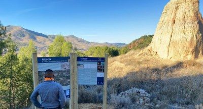 LA DPZ INSTALA PANELES INFORMATIVOS JUNTO A LOS RESTOS DEL POBLADO ISLÁMICO DE ATECA EN EL QUE EL CANTAR DEL MÍO CID SITUÓ LA BATALLA DE ALCOCER