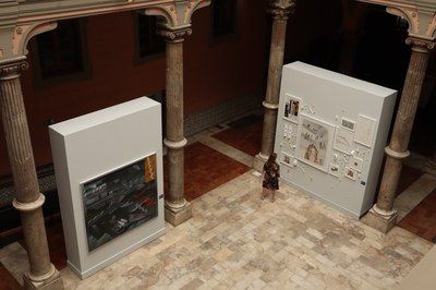 LA EXPOSICIÓN SOBRE EL XXXII PREMIO DE ARTE SANTA ISABEL CIERRA SUS PUERTAS EN EL PALACIO DE SÁSTAGO TRAS RECIBIR MÁS DE 8.000 VISITAS