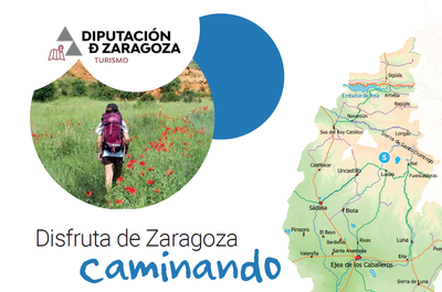 LA DIPUTACIÓN DE ZARAGOZA RETOMA SUS RUTAS SENDERISTAS CON GUÍA PARA CONOCER TODA LA RIQUEZA NATURAL DE LA PROVINCIA