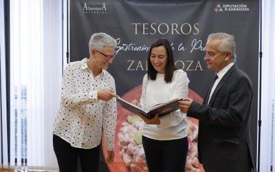 LA DIPUTACIÓN DE ZARAGOZA REÚNE EN UN LIBRO LA EXCELENCIA Y TRADICIÓN DE LOS GRANDES TESOROS DE LA GASTRONOMÍA ZARAGOZANA
