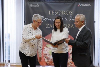 LA DIPUTACIÓN DE ZARAGOZA REÚNE EN UN LIBRO LA EXCELENCIA Y TRADICIÓN DE LOS GRANDES TESOROS DE LA GASTRONOMÍA ZARAGOZANA