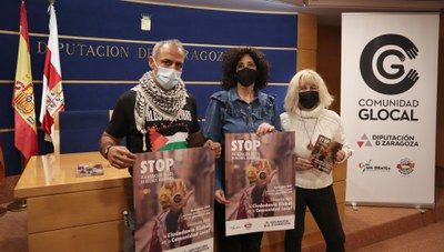 EL PROGRAMA COMUNIDAD GLOCAL DE LA DPZ RECORRERÁ LA PROVINCIA PARA SENSIBILIZAR SOBRE LA REALIDAD DE PALESTINA Y EL SÁHARA OCCIDENTAL