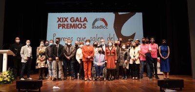 LA ASOCIACIÓN DE AYUDA A LAS PERSONAS CON DISCAPACIDAD DE CASPE PREMIA EL COMPROMISO DE LA DPZ CON LAS PERSONAS VULNERABLES
