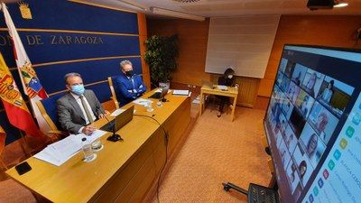 LA DIPUTACIÓN DE ZARAGOZA SE COMPROMETE A SEGUIR APOYANDO A LAS PYMES Y LOS AUTÓNOMOS DEL SECTOR CULTURAL Y DE LA HOSTELERÍA