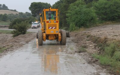 La carretera provincial CV-624 está de nueva abierta al tráfico desde las 20,00 horas.