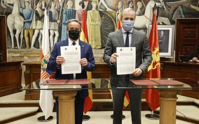 LA DPZ Y EL AYUNTAMIENTO DE ZARAGOZA FIRMARÁN UN NUEVO CONVENIO SOBRE BARRIOS RURALES Y PRESTACIÓN DE SERVICIOS PARA LA PROVINCIA