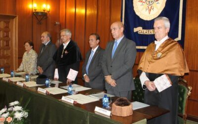 Apertura oficial del curso 2013/14 de la Universidad Nacional de Educación a Distancia (UNED) en Calatayud.