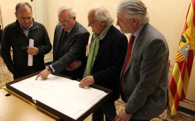 Natalio Bayo ilustra un libro de conmemoración de la festividad del Día de Aragón y su patrón