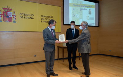 EL MINISTRO PEDRO DUQUE PRESENTA LA COLECCIÓN ‘TÉCNICA E INGENIERÍA EN ESPAÑA’, COEDITADA POR LA INSTITUCIÓN FERNANDO EL CATÓLICO DE LA DPZ